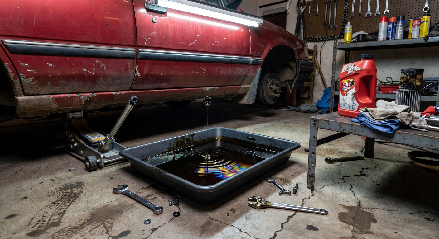 Oil drain pan for vehicle fluid collection